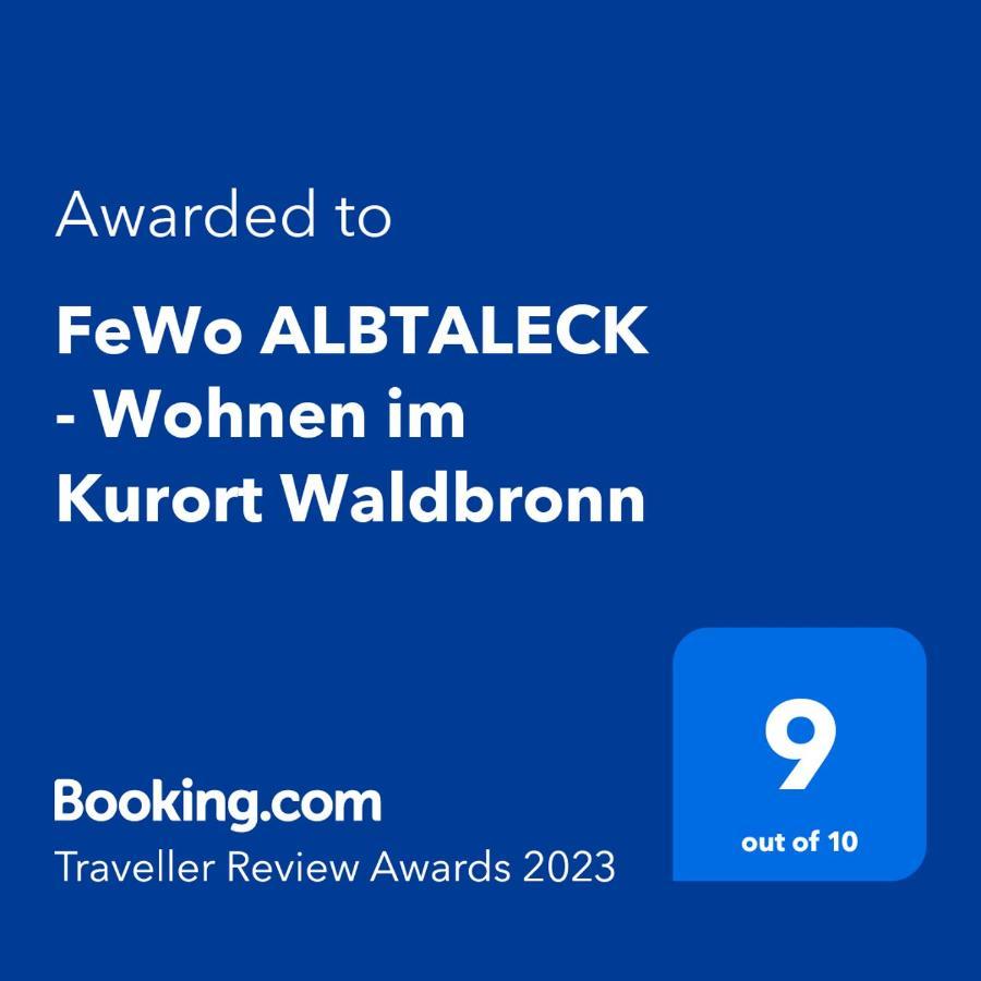 Fewo Albtaleck - Wohnen Im Kurort Waldbronn Εξωτερικό φωτογραφία